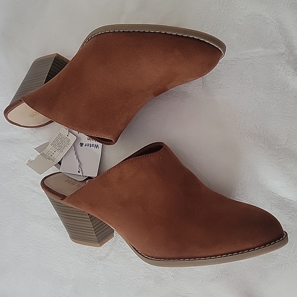 Old Navy Brown Mules Size 10 NWT - Picture 8 of 10